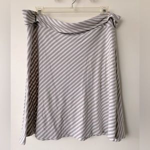 Short skirt, t-shirt material